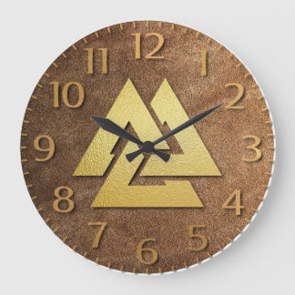 Viking Warrior Large Clock