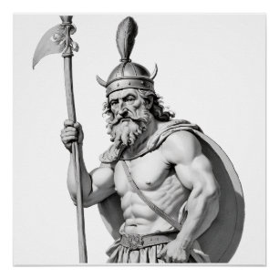 Viking warrior. poster