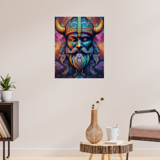 Viking Warrior Poster (Living Room 3)