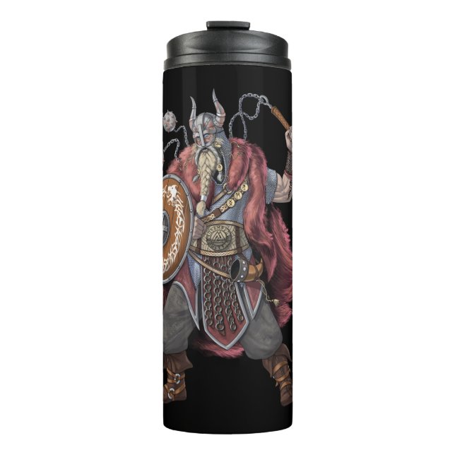 Viking Warrior Thermal Tumbler (Front)