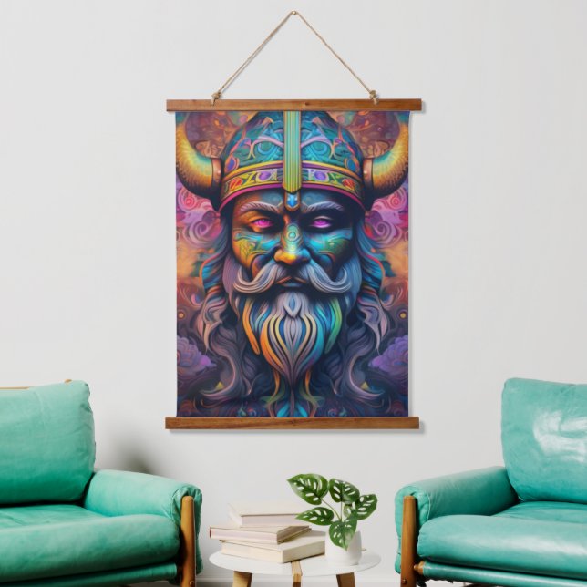 Viking Warrior Wall Tapestry (Living Room)