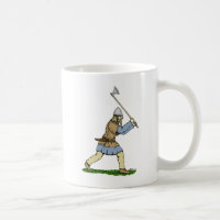Viking Warrior Wielding Broad-Axe