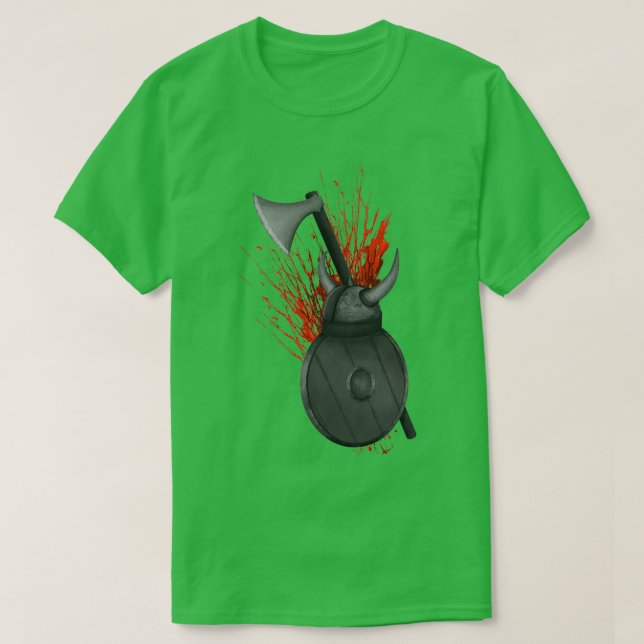 Viking Weapons 3 T-Shirt (Design Front)