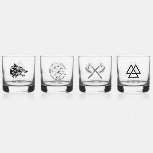 Viking Whiskey Glass