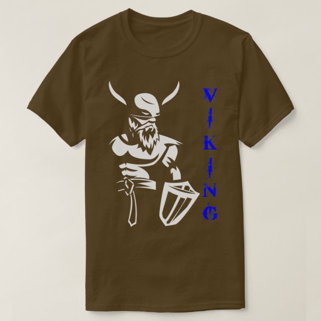 VIKING white SYMBOL T-Shirt (Design Front)
