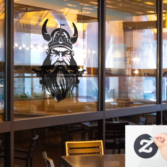 Viking Window Cling (Restaurant Window)