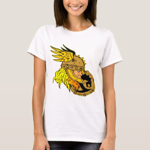 Viking with Shield Asgard Odin Thor Valhalla T-Shirt