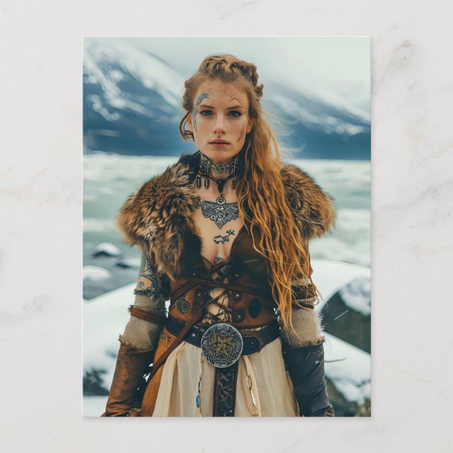 Viking Women Timeless Warriors Postcard (Front)