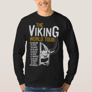 Viking World Tour Norse Vikings Mythology Valhall T-Shirt