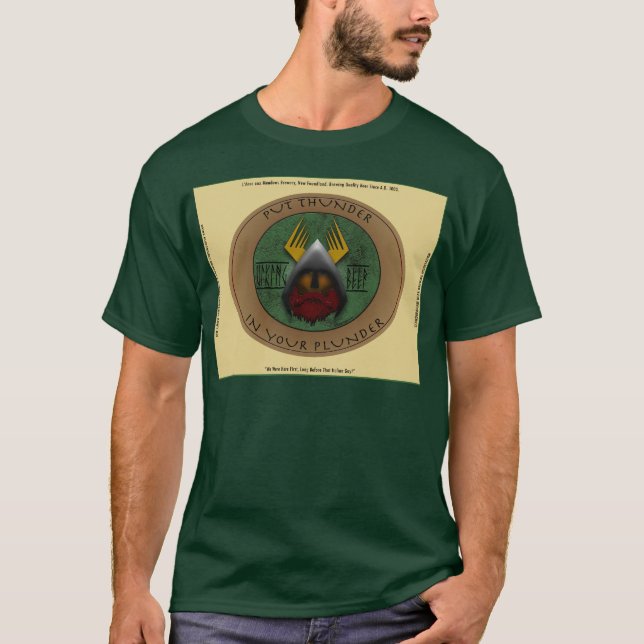 VikingBeer Label T-Shirt (Front)