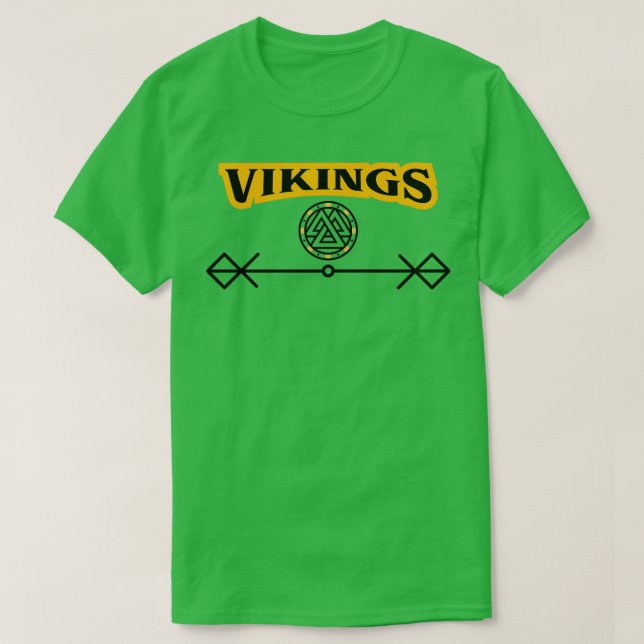 Vikings 3 5 T-Shirt (Design Front)