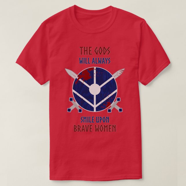 Vikings Brave Women T-Shirt (Design Front)