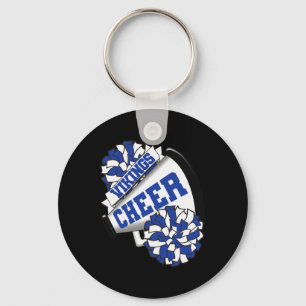 Vikings Cheer Ck To School Cheerleading Spirit B Key Ring