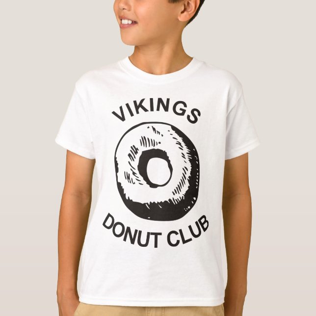 Vikings Doughnut Club T-Shirt (Front)