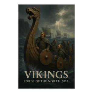 VIKINGS — LORDS OF THE NORTH SEA POSTER