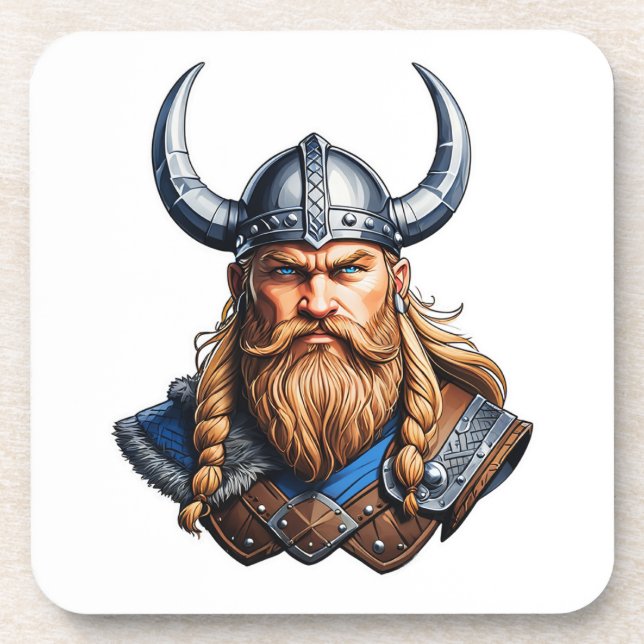 Vikings Nordic Man Coaster (Front)