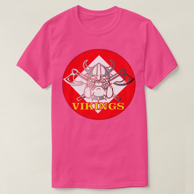 Vikings Pet T-Shirt (Design Front)