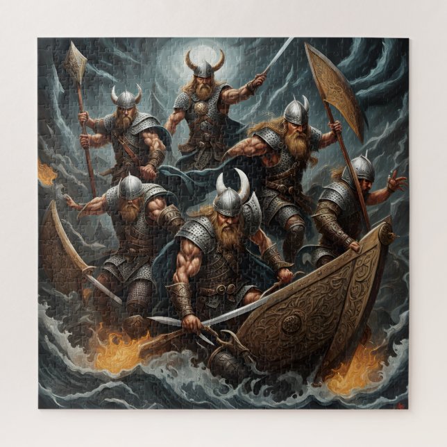 Vikings Puzzle (Vertical)