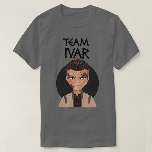 VIKINGS Ragnarx27s Sons TEAM IVAR T-Shirt (Design Front)