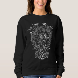 Vikings Rise - Hammer Of Thor - Norse Mythology 1 Sweatshirt