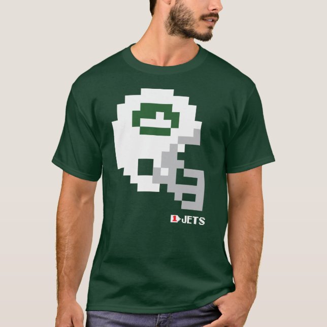 Vikings Tecmo Bowl Helmet T-Shirt (Front)