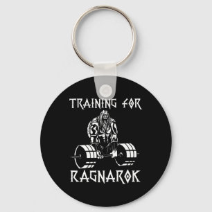 Vikings Workout Outfit Deadlift Nordic Man Gift Key Ring