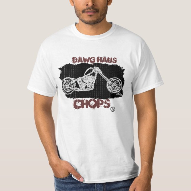 vikkkkk, dawg haus, chops T-Shirt (Front)