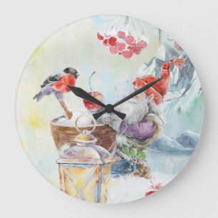 Vikta julkort large clock