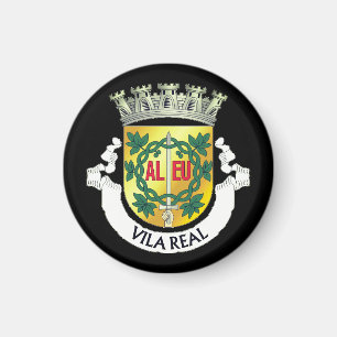 Vila Real coat of arms, Portugal Magnet