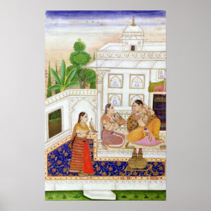 Vilaval Ragini: Woman at her Toilet Poster