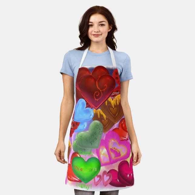 Vilentines day present apron (Worn)