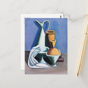 Vilhelm Lundstrom's painting with Watering Can, Postcard