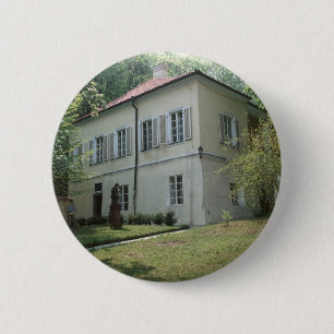 Villa Bertramka-Mozart-Prague 6 Cm Round Badge