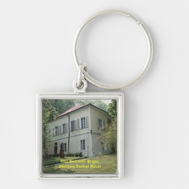 Villa Bertramka-Mozart-Prague Key Ring (Front)