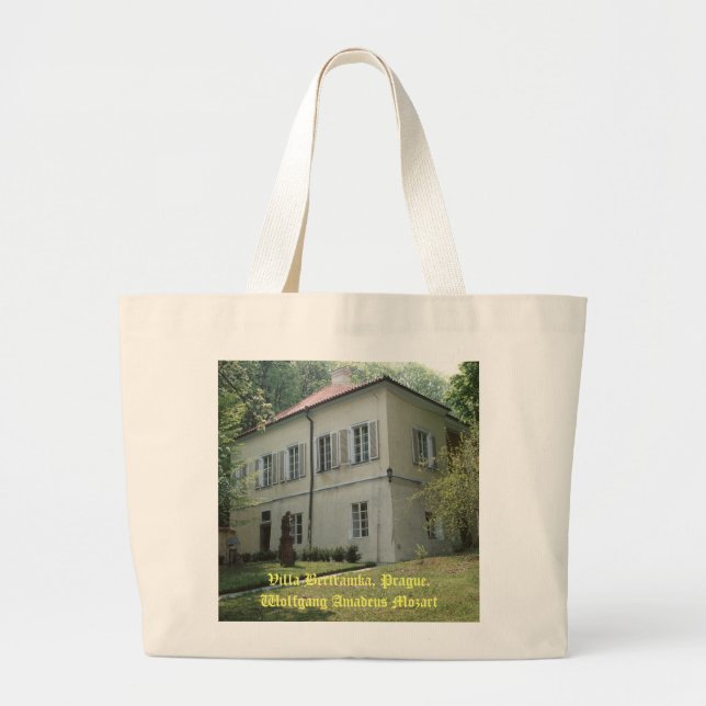 Villa Bertramka-Mozart-Prague Large Tote Bag (Front)