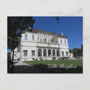 Villa Borghese, Rome,Italy Postcard