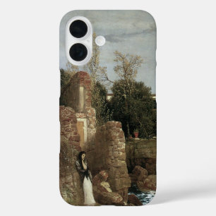 Villa By The Sea by Arnold Bocklin, Symbolism Art iPhone 16 Case