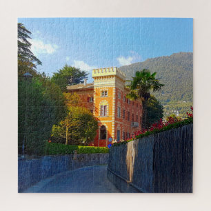 Villa de Herra Lenno Lake Como Italy Jigsaw Puzzle