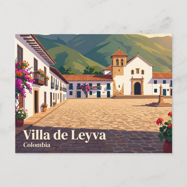 Villa de Leyva, Boyacá, Colombia Postcard (Front)