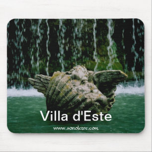 Villa d'Este Fountain Cherub Mousepad