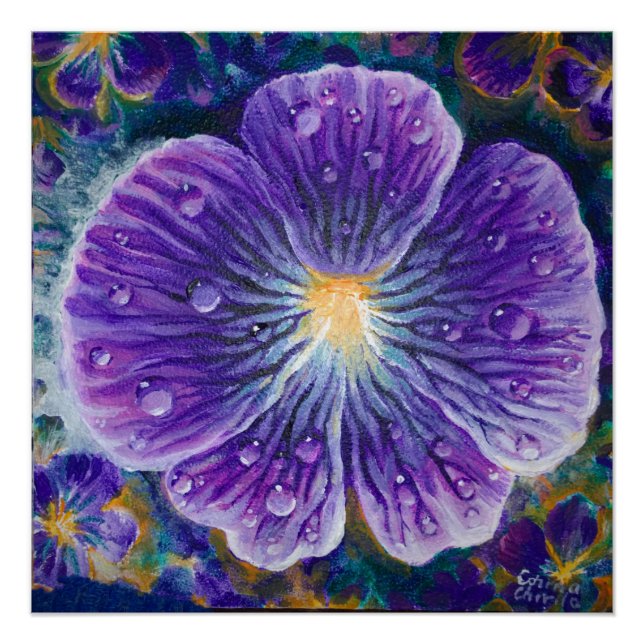 Villa flower poster (Front)
