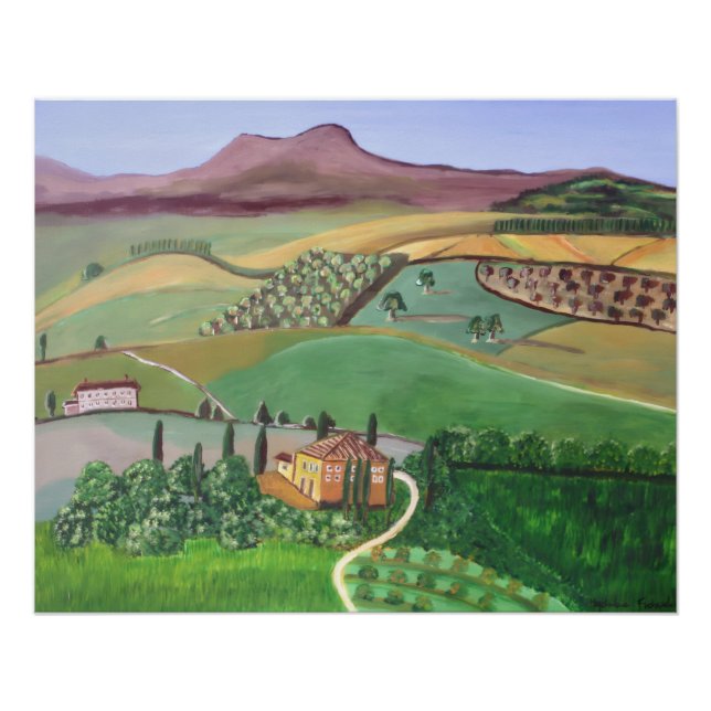 Villa in the Village Poster (Front)