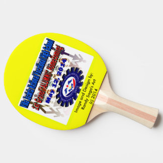 Villa Jacinta 2014 Reunion Ping Pong Paddle