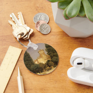Villa Malta, Rome by Lord Frederic Leighton Key Ring