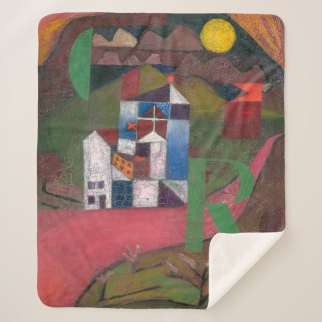 Villa R | Paul Klee | Sherpa Blanket (Front)