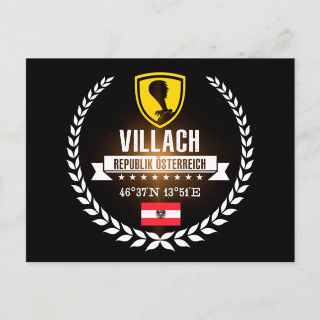 Villach Postcard (Front)