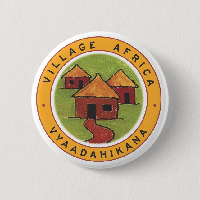 Village Africa button (Front)