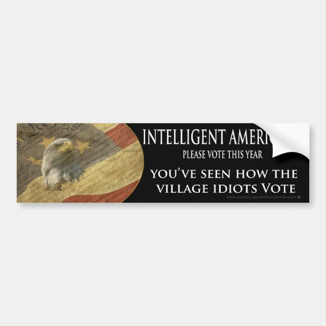 Village Idiots Bumper Sticker (Front)