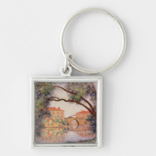 Village in Normandy Key Ring