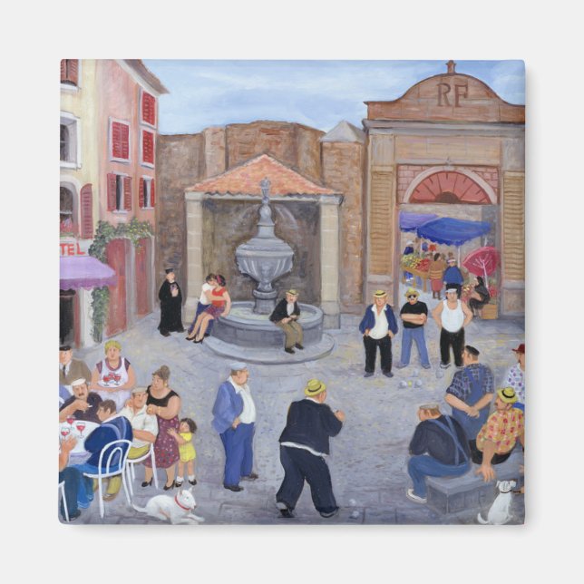 Village in Provence Magnet (Front)